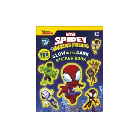 Marvel Spidey and his Amazing Friends Glow in the Dark Sticker Book
