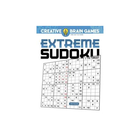 Creative Brain Games Extreme Sudoku Creative Brain Games Extreme Sudoku