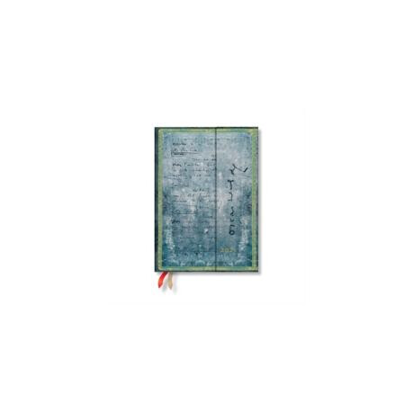 Wilde, the Importance of Being Earnest (Embellished Manuscripts Collection) Midi 12-Month day-at-a-Time Hardback Dayplanner 2025 (Wrap Closure)