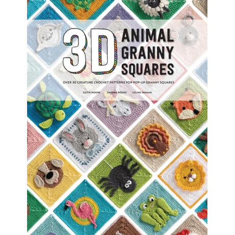 3d Animal Granny Squares
