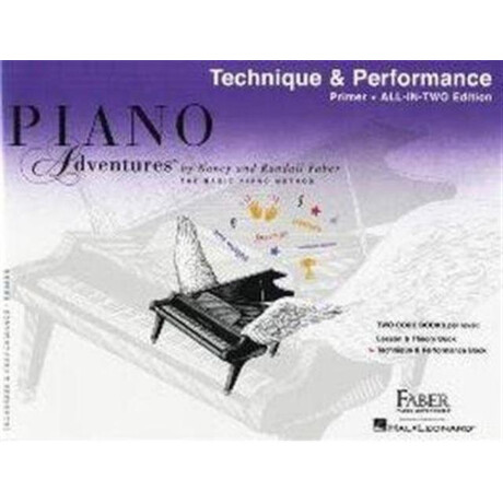 Piano Adventures all-in-two Primer Tech. & Perf.
