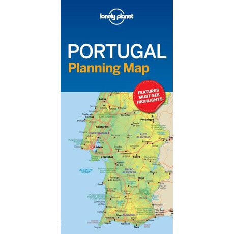 Lonely Planet Portugal Planning map