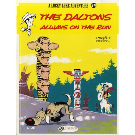 Lucky Luke 34 - the Daltons Always on the run
