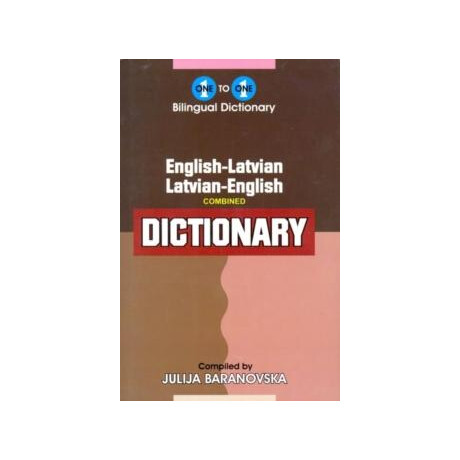 English-Latvian & Latvian-English one-to-one Dictionary