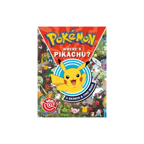 Pokemon Where’s Pikachu? a Search & Find Book