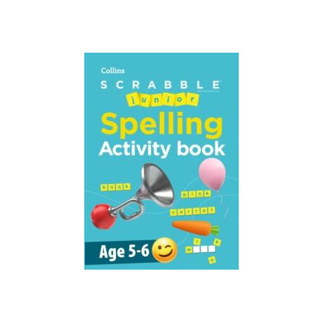 Scrabble™ Junior Spelling Activity Book age 5-6
