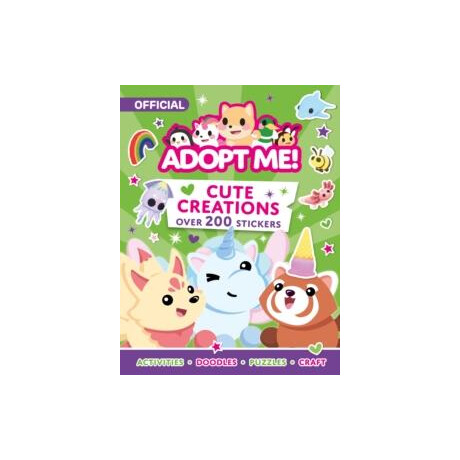 Adopt me! Cute Creations Sticker Book