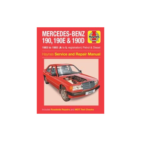 Mercedes-Benz 190, 190e & 190d Petrol & Diesel (83 - 93) Haynes Repair Manual