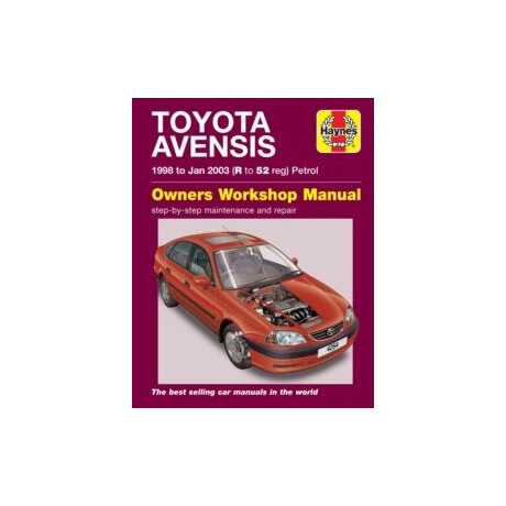 Toyota Avensis Petrol (98 - jan 03) Haynes Repair Manual