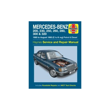 Mercedes-Benz 124 Series Petrol & Diesel (85 - aug 93) Haynes Repair Manual
