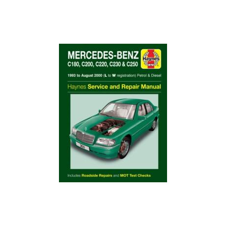 Mercedes-Benz c-Class Petrol & Diesel (93 - aug 00) Haynes Repair Manual