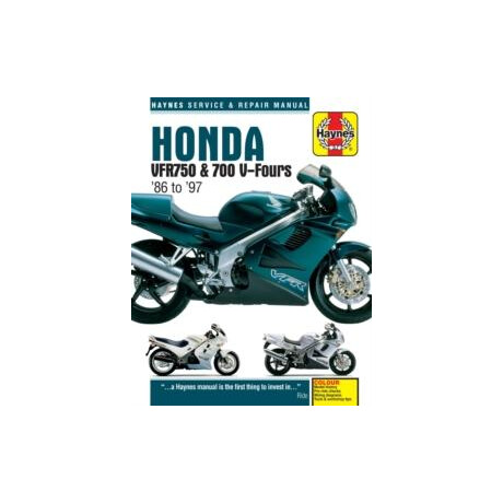 Honda Vfr750 & 700 v-Fours (86 - 97) Haynes Repair Manual