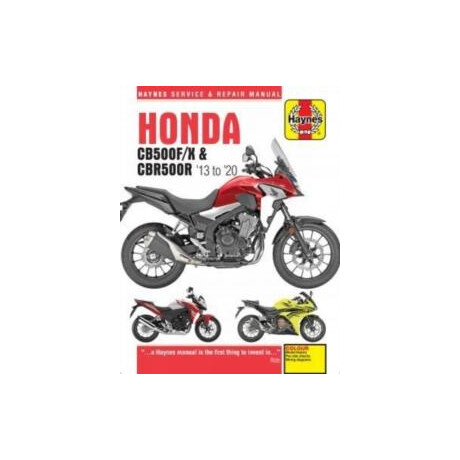Honda Cb500f/x & Cbr500r Update (13 -20)