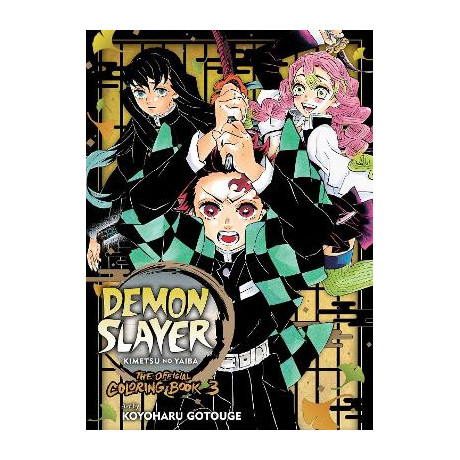 Demon Slayer Coloring Book 3pa