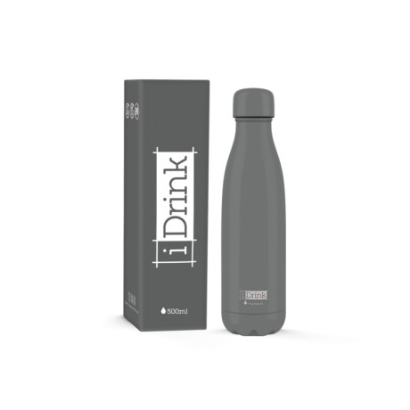 Παγουρι i Drink Id0401 Therm Bottle 500ml Grey