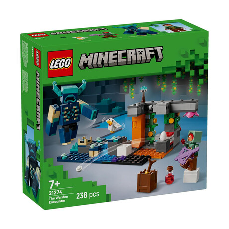 Lego® Minecraft®: the Warden Encounter (21274)