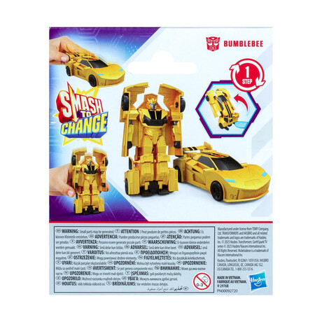 Hasbro: Transformers Earthspark 1 Step Smash Changers - Bubblebee (G0996)