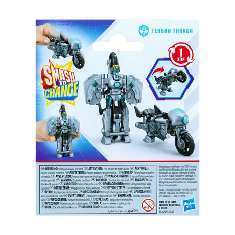 Hasbro: Transformers Earthspark 1 Step Smash Changers - Thrash (G0998)