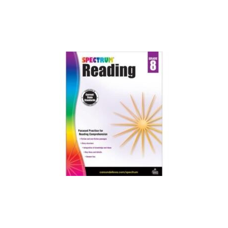 Spectrum Reading Workbook Grade 8