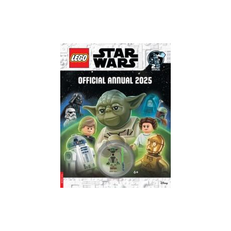 Lego® Star Wars™: Official Annual 2025 (With Yoda Minifigure and Lightsaber)