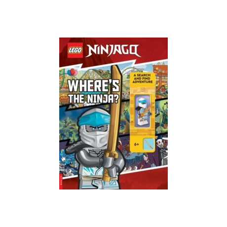 Lego® Ninjago®: Where’s the Ninja? a Search and Find Adventure (With Zane Minifigure)