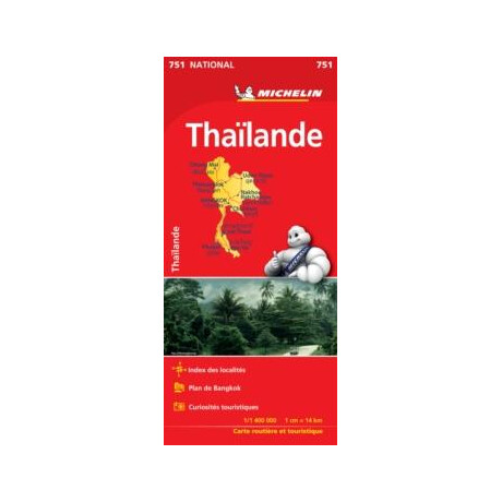 Thailand - Michelin National map 751
