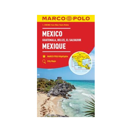 Mexico Marco Polo map