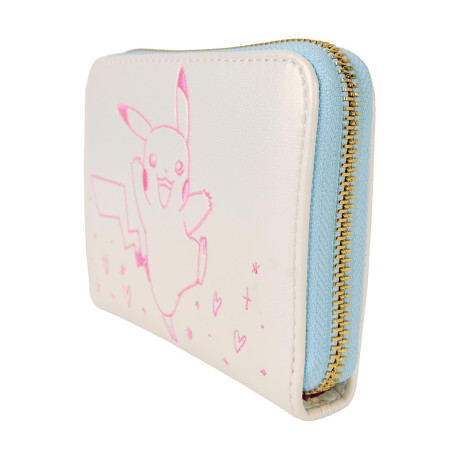 Loungefly Pokémon: Pikachu zip Around Wallet(pmwa0196)