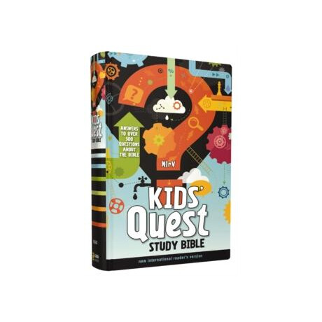 Nirv, Kids' Quest Study Bible, Hardcover