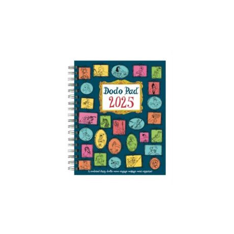 Dodo pad Original Desk Diary 2025 Hardcover- Week to View, Calendar Year Diary