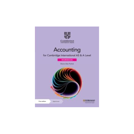 Cambridge International as & a Level Accounting Workbook With Digital Access (2 Years)