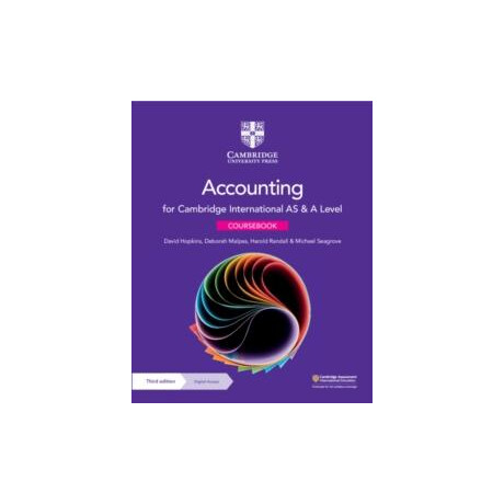 Cambridge International as & a Level Accounting Coursebook With Digital Access (2 Years)