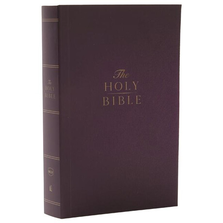 Nkjv Compact Paragraph-Style Bible w/ 43,000 Cross References, Purple Softcover, red Letter, Comfort Print: Holy Bible, new King James Version