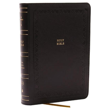 Kjv Holy Bible: Compact With 43,000 Cross References, Black Leathersoft, red Letter, Comfort Print: King James Version