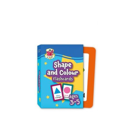 Shape & Colour Flashcards for Ages 3-5