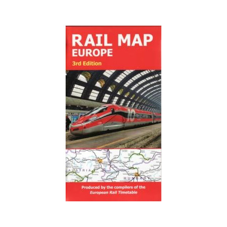 Rail map Europe