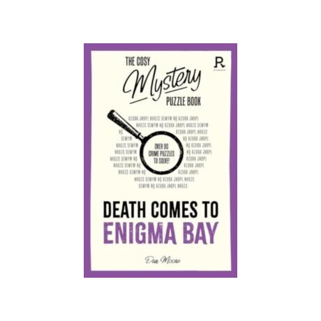Cosy Mystery Puzzle Book - Death Comes to Enigma bay