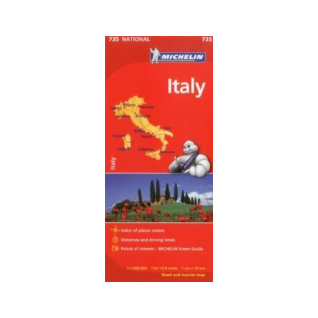 Italy - Michelin National map 735