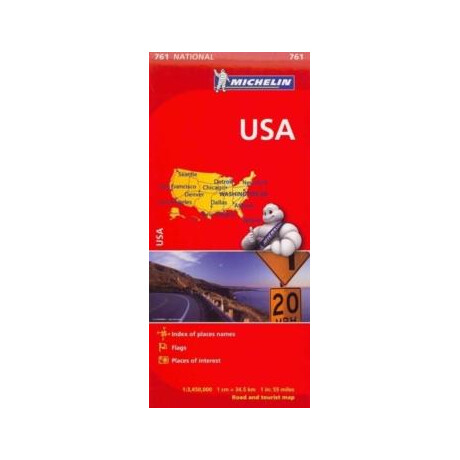 Usa - Michelin National map 761