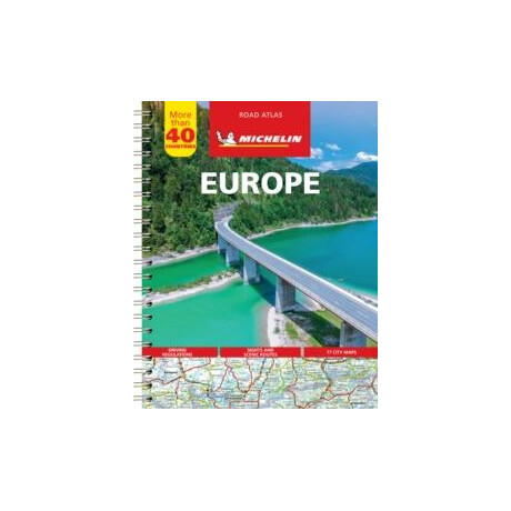 Europe - Tourist and Motoring Atlas (a4-Spiral)