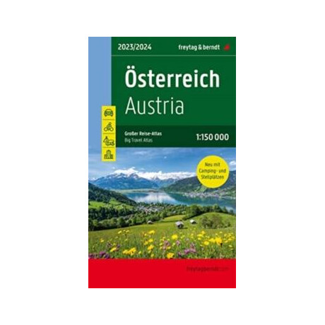 Austria big Travel Atlas