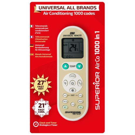 Superior Τηλεχειριστήριο για Κλιματιστικό Airco (Supcu002) (Sprsupcu002) Superior Τηλεχειριστήριο για Κλιματιστικό Airco (Supcu002) (Sprsupcu002)