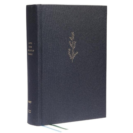 Young Women Love god Greatly Bible: a Soap Method Study Bible (Net, Blue Cloth-Bound Hardcover, Comfort Print)