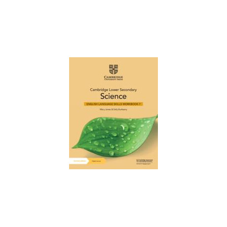 Cambridge Lower Secondary Science English Language Skills Workbook 7 With Digital Access (1 Year)