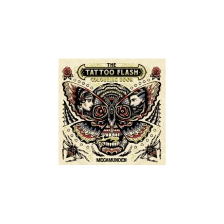 Tattoo Flash Colouring Book