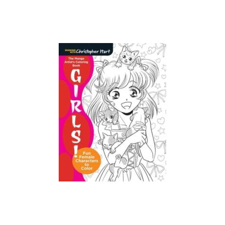 Manga Artist's Coloring Book: Girls!