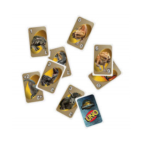 Mattel Uno: Jurrasic World 4 (Jft28)