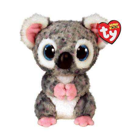 As ty Beanie Boo's: Karli the Grey Spotted Koala - Plush 15cm (1607-36378)