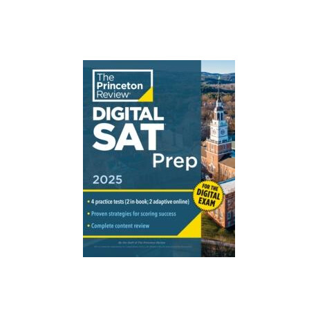 Princeton Review Digital sat Prep, 2025