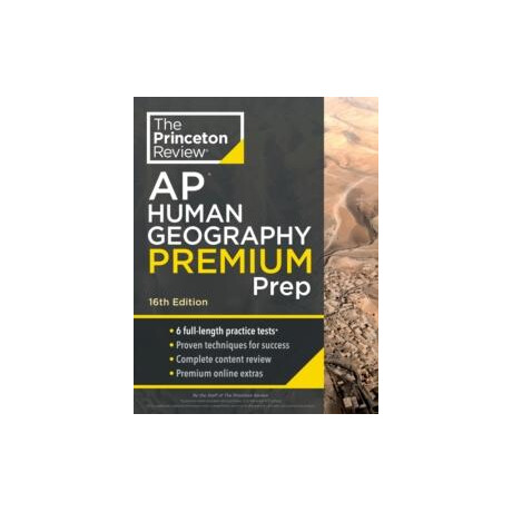 Princeton Review ap Human Geography Premium Prep
